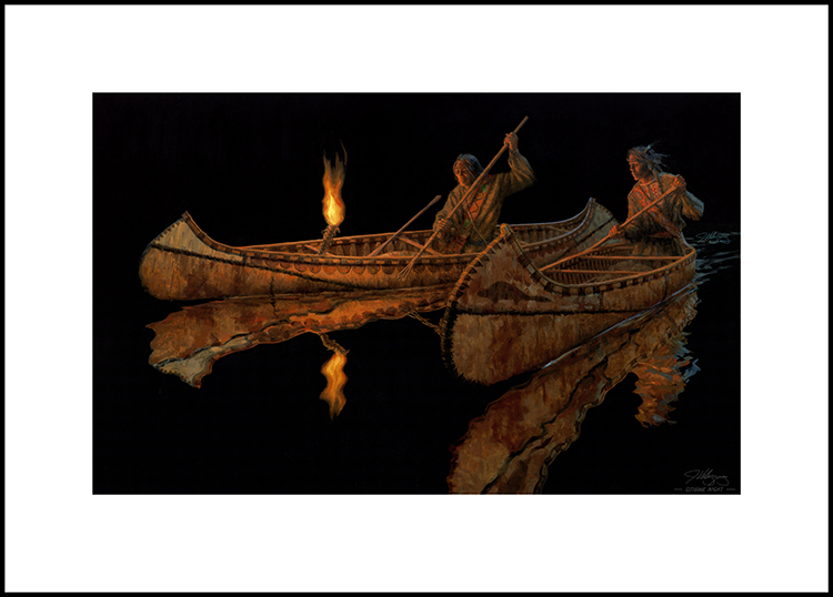 Ojibwe Night print whb