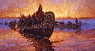 The Arrival of the Northwest Co. Brigade